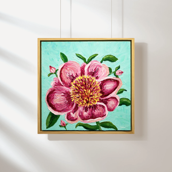 Fancy Nancy – Original Oil Painting by Cassie Holmes