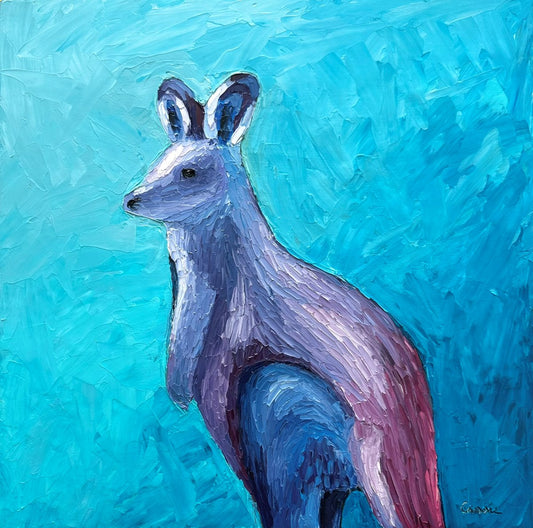 Little Joey – Original Oil Painting by Cassie Holmes