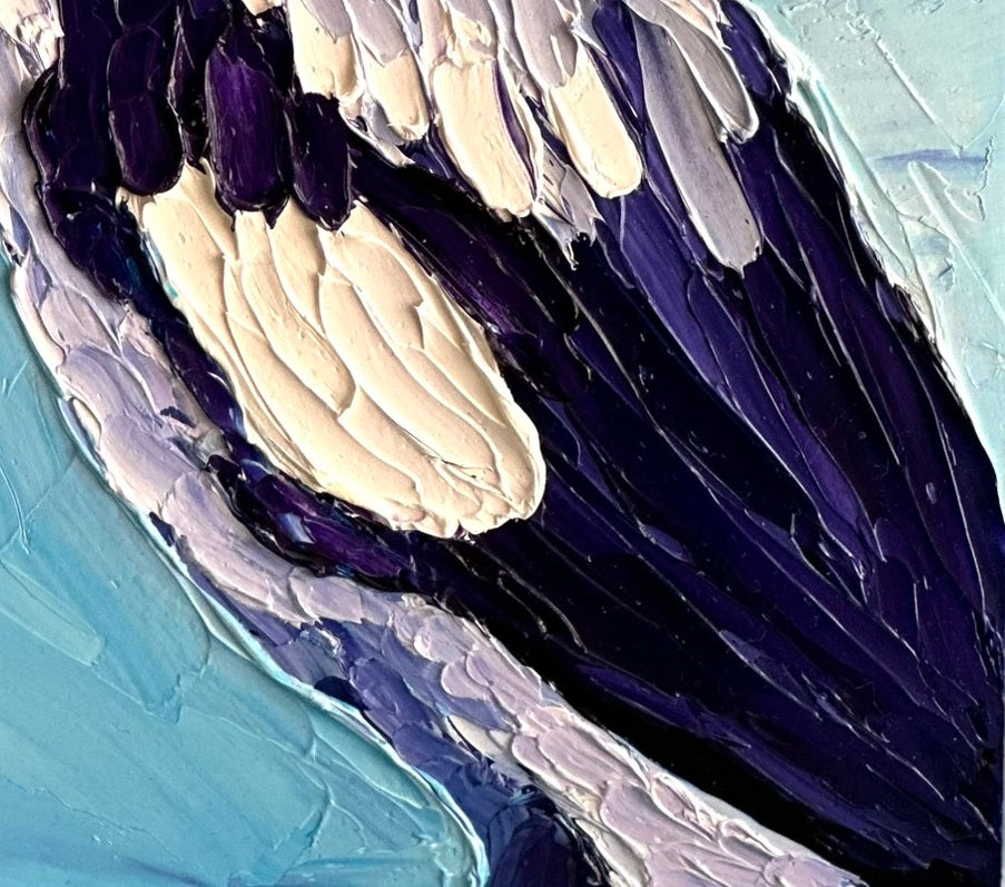 Mac - Original Oil Painting by Cassie Holmes