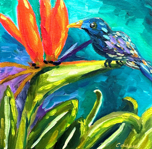 Paradise – Original Oil Painting by Cassie Holmes