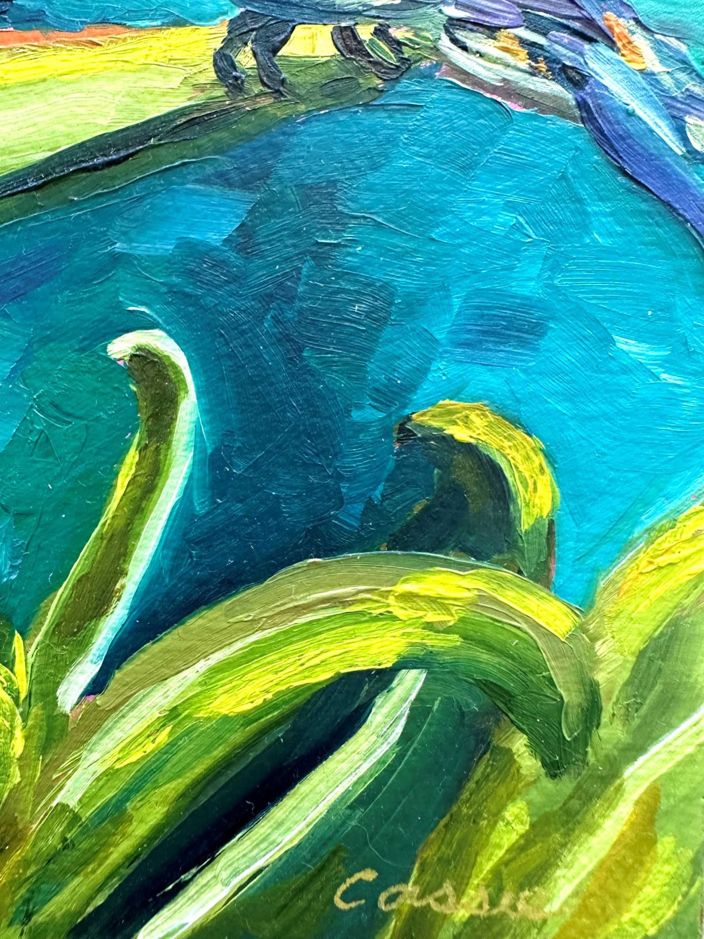 Paradise – Original Oil Painting by Cassie Holmes