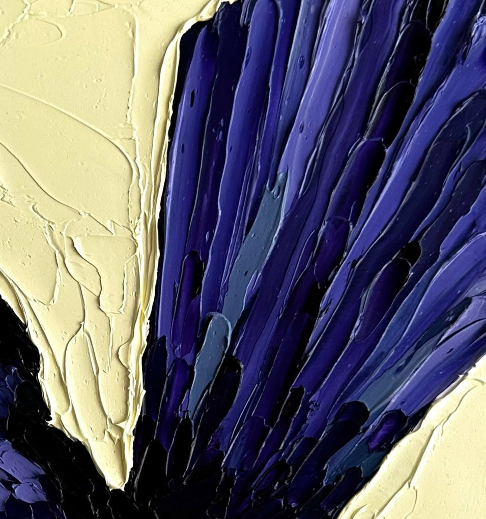 Wanda – Willie Wagtail Oil Painting by Cassie Holmes