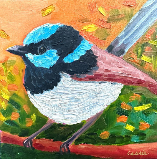 William – Original Oil Painting by Cassie Holmes