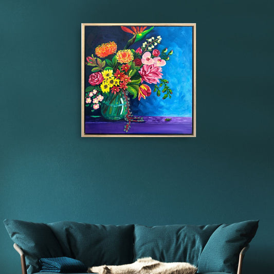 Beautiful Bouquet – Original Oil Painting by Cassie Holmes