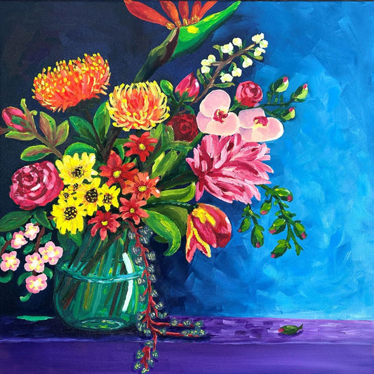 Beautiful Bouquet – Original Oil Painting by Cassie Holmes