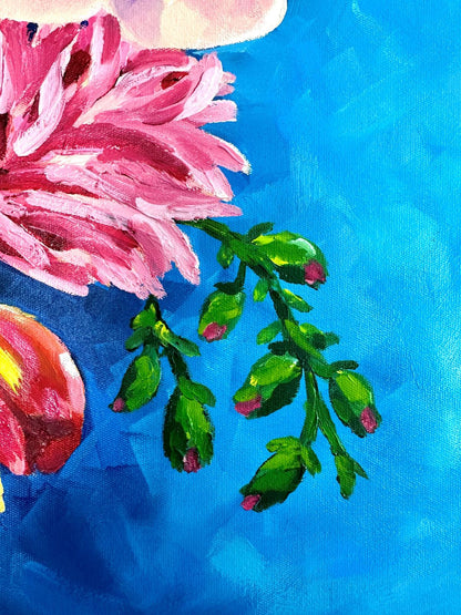 Beautiful Bouquet – Original Oil Painting by Cassie Holmes
