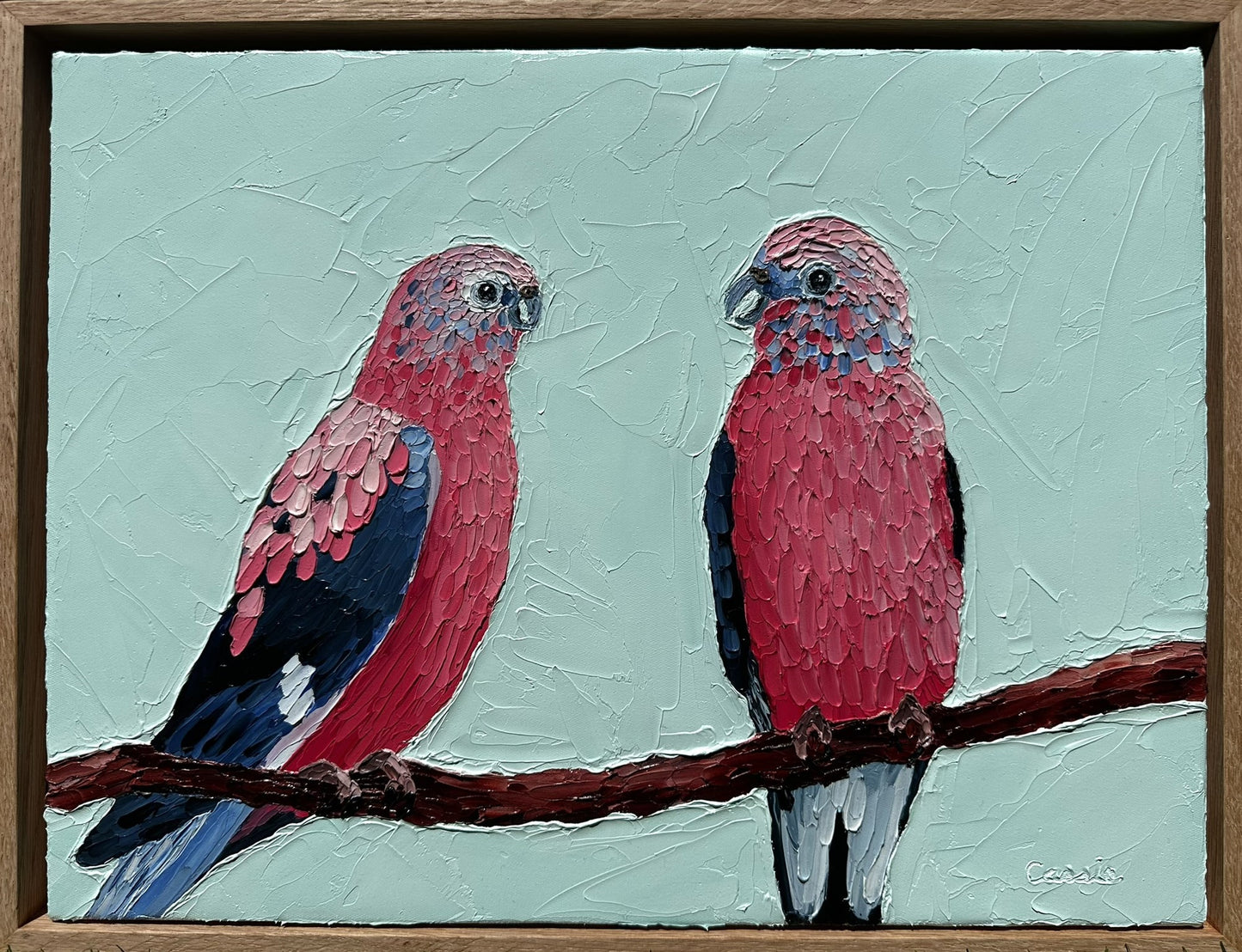 Beautiful Bourkes – Original Oil Painting by Cassie Holmes