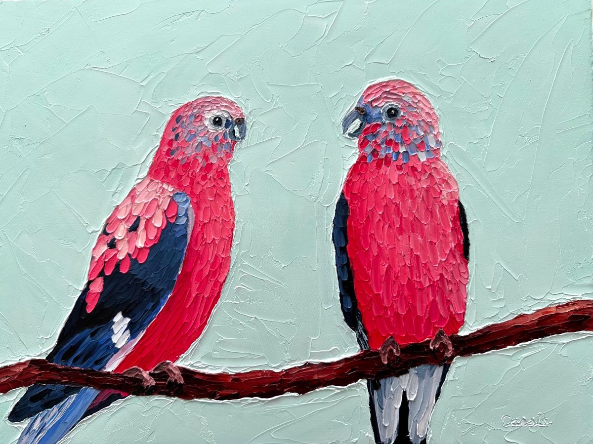 Beautiful Bourkes – Original Oil Painting by Cassie Holmes