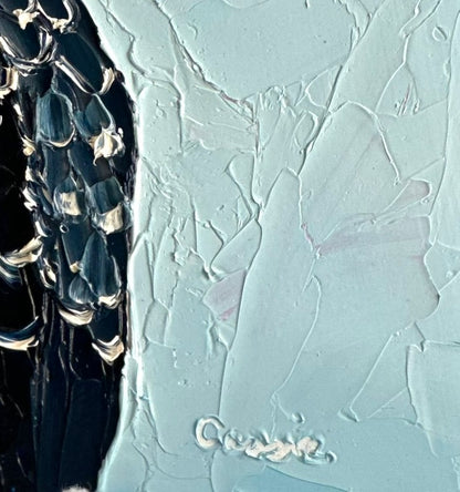 Cal – Original Oil Painting by Cassie Holmes