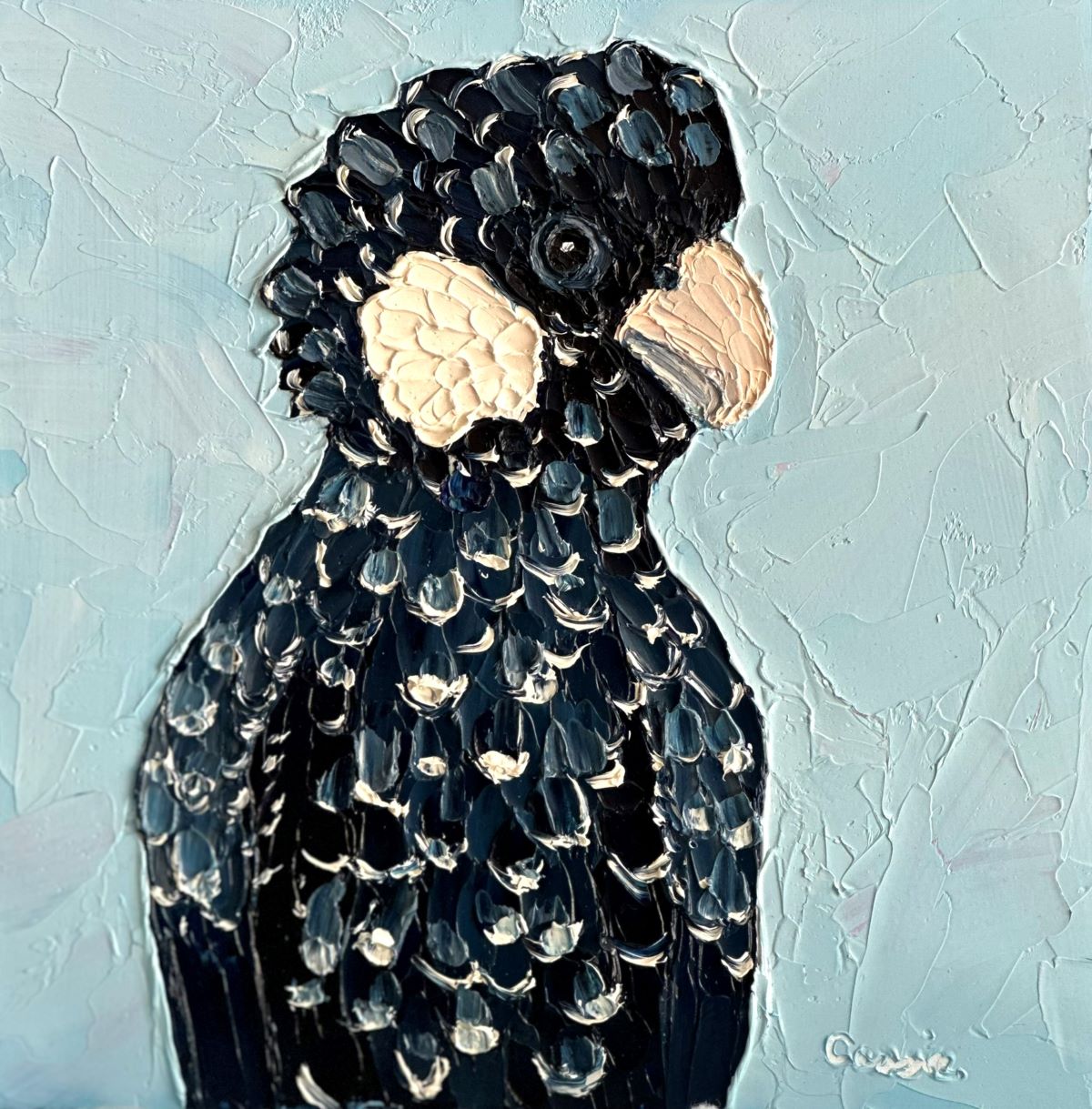 Cal – Original Oil Painting by Cassie Holmes