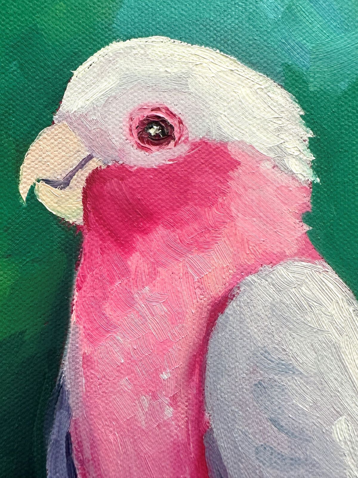 Catch up with the Gals – Original Oil Painting by Cassie Holmes