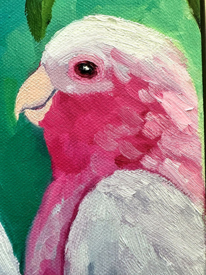 Catch up with the Gals – Original Oil Painting by Cassie Holmes