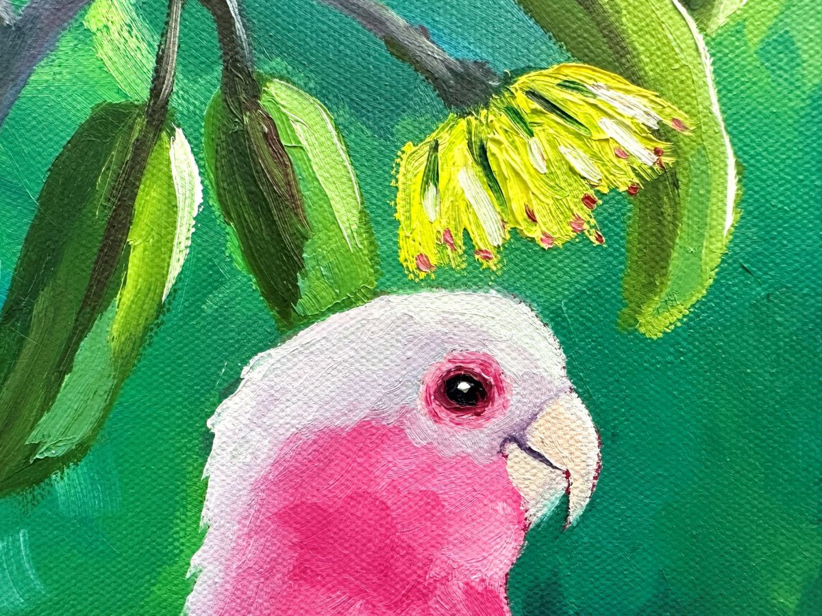 Catch up with the Gals – Original Oil Painting by Cassie Holmes