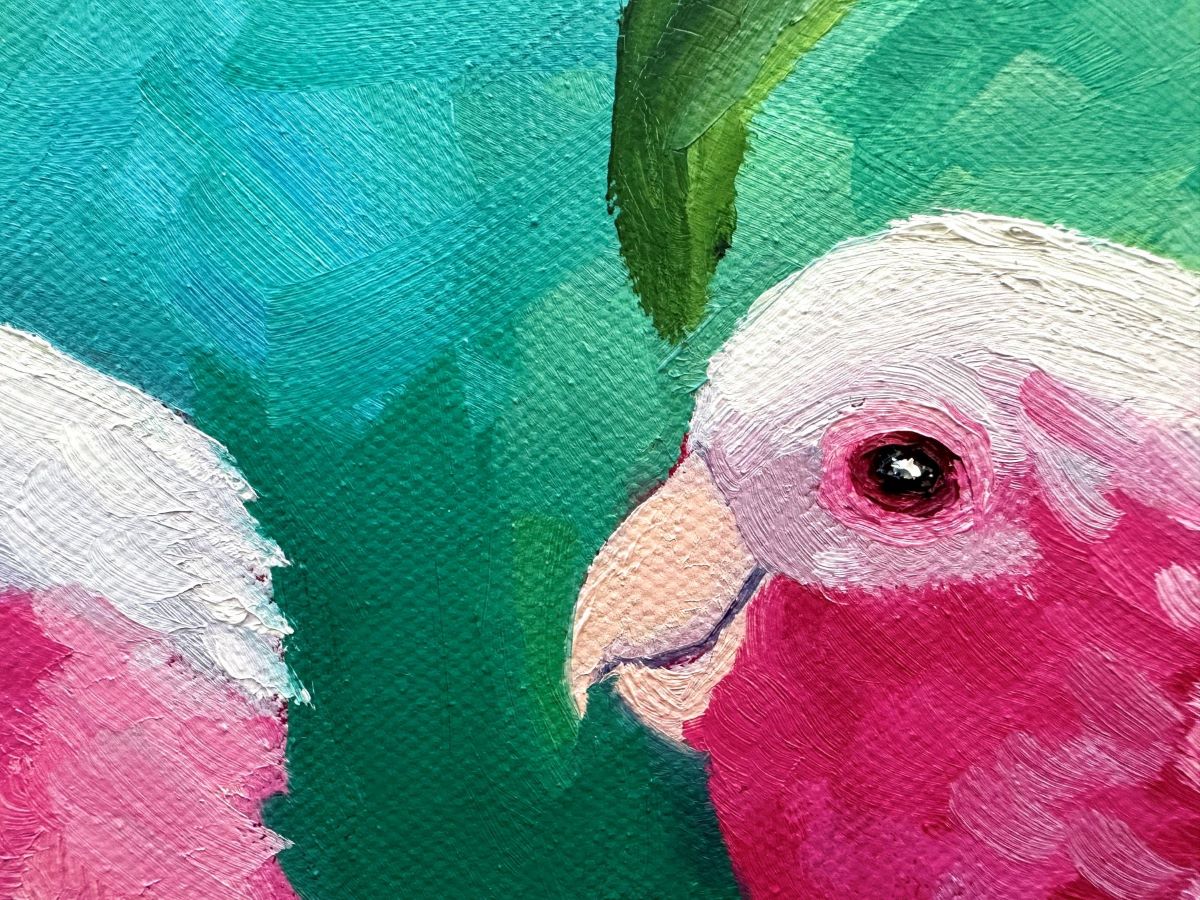 Catch up with the Gals – Original Oil Painting by Cassie Holmes