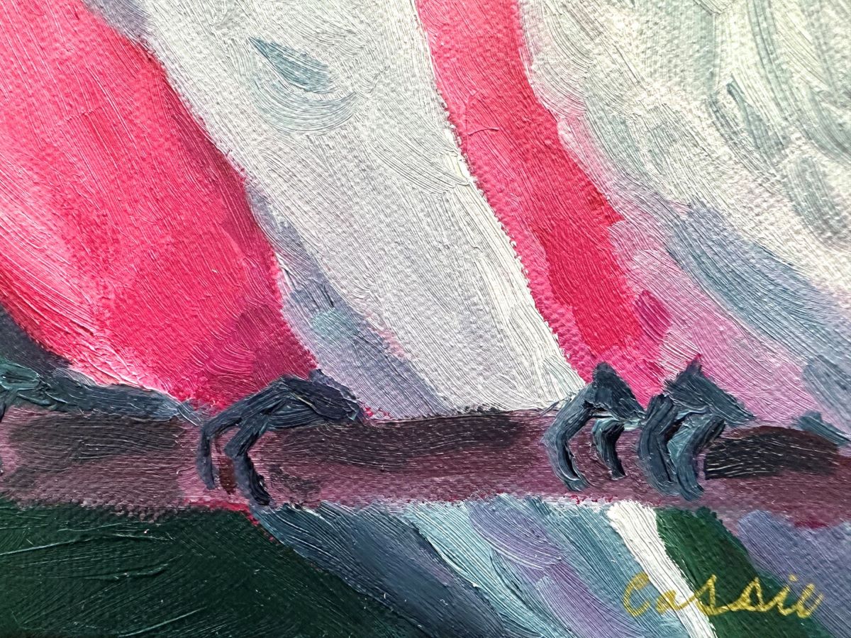 Catch up with the Gals – Original Oil Painting by Cassie Holmes