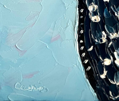 Cheeky – Original Oil Painting by Cassie Holmes