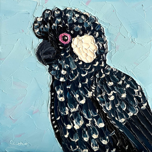 Cheeky – Original Oil Painting by Cassie Holmes