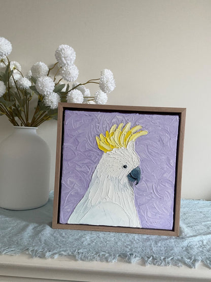 Cheery Cocky – Original Oil Painting by Cassie Holmes