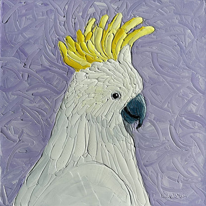 Cheery Cocky – Original Oil Painting by Cassie Holmes