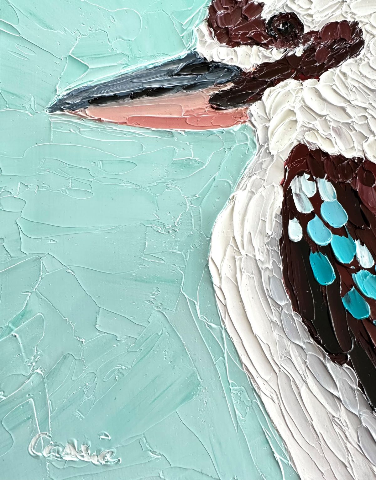 Chortle – Original Oil Painting by Cassie Holmes