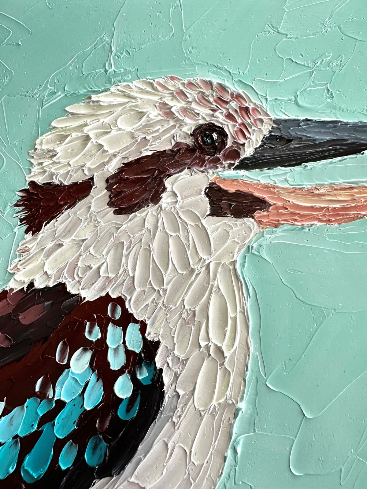 Chuckle – Original Oil Painting by Cassie Holmes