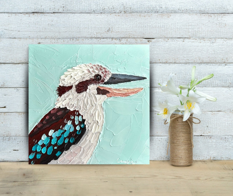 Chuckle – Original Oil Painting by Cassie Holmes