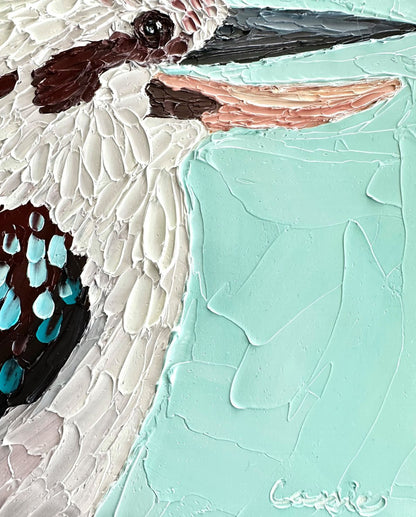 Chuckle – Original Oil Painting by Cassie Holmes