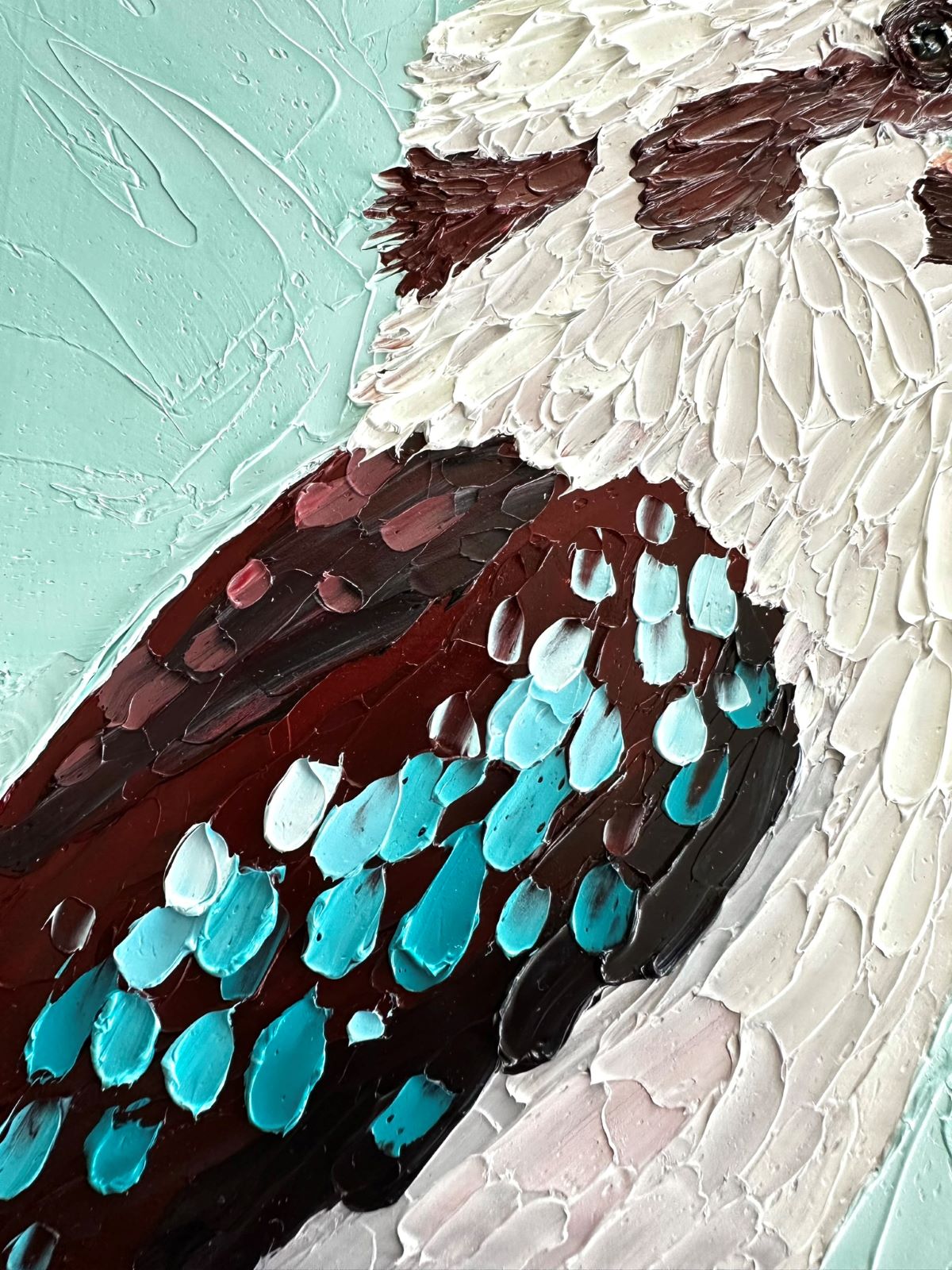 Chuckle – Original Oil Painting by Cassie Holmes