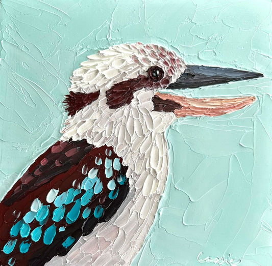 Chuckle – Original Oil Painting by Cassie Holmes