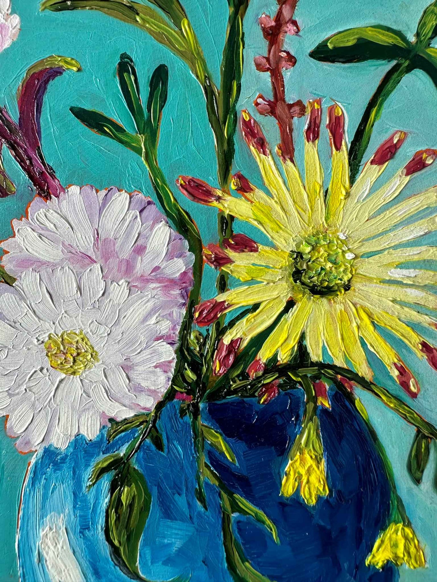 Date Night Flowers – Original Oil Painting by Cassie Holmes
