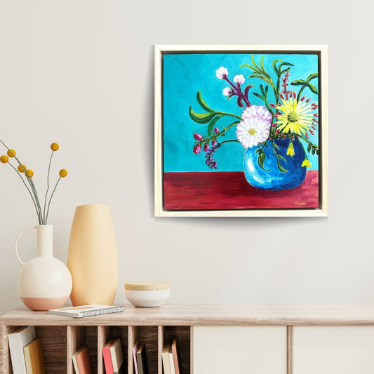 Date Night Flowers – Original Oil Painting by Cassie Holmes