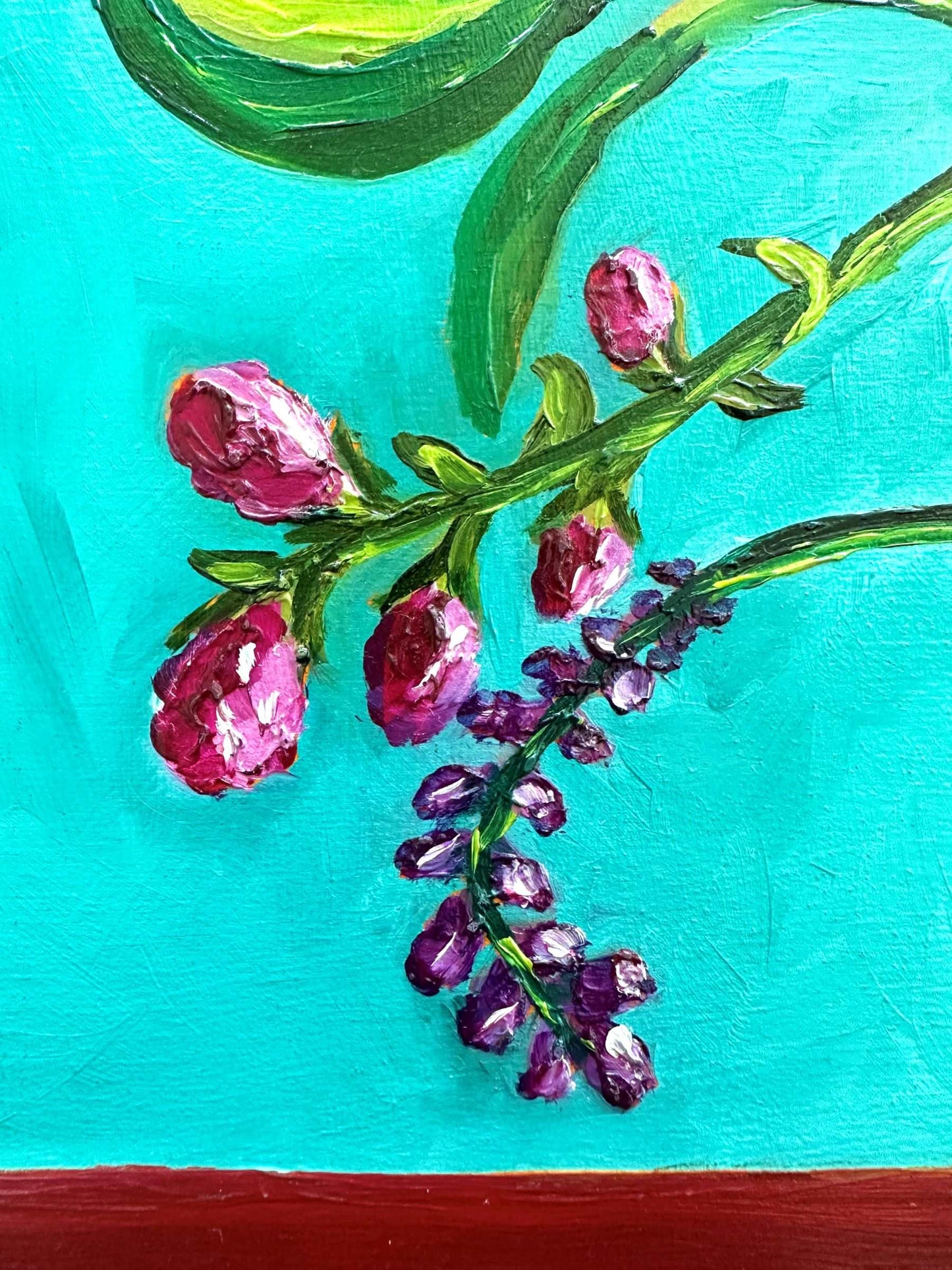 Date Night Flowers – Original Oil Painting by Cassie Holmes