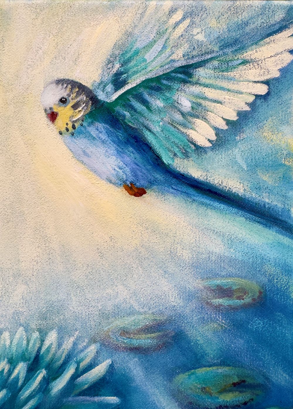 Emergence - Original Oil Painting by Cassie Holmes