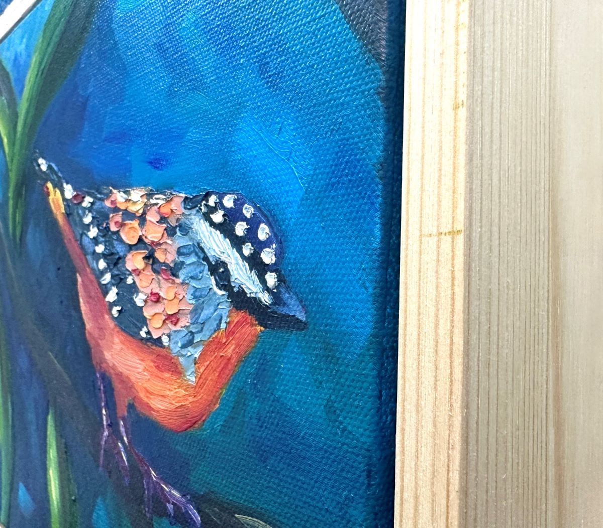 Eve of the Pardalote – Original Oil Painting by Cassie Holmes