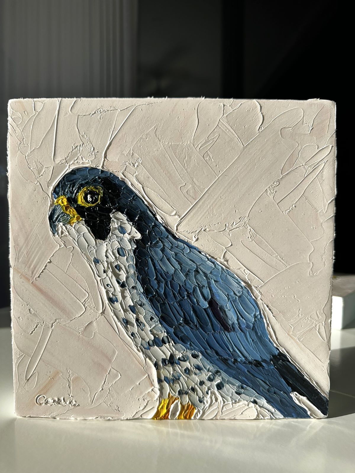 Falk – Original Oil Painting by Cassie Holmes