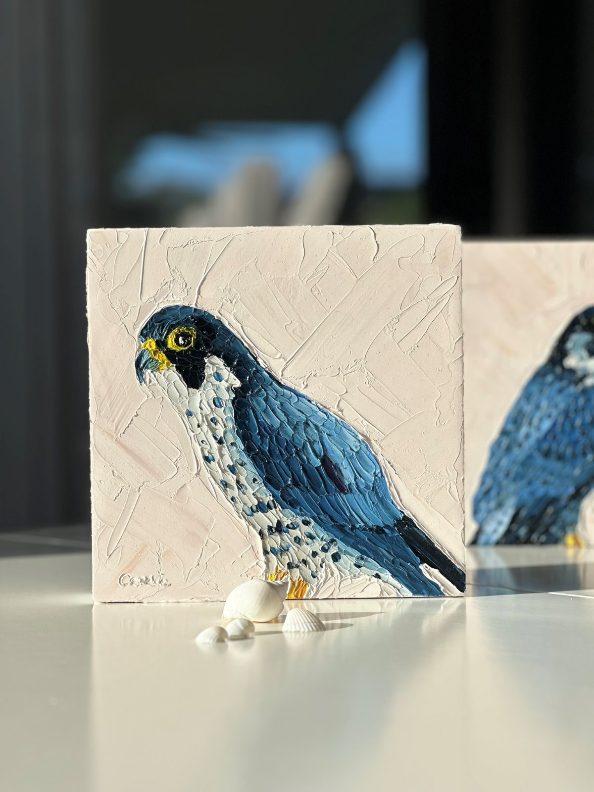 Falk – Original Oil Painting by Cassie Holmes