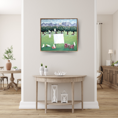 Family Memories – Original Oil Painting by Cassie Holmes