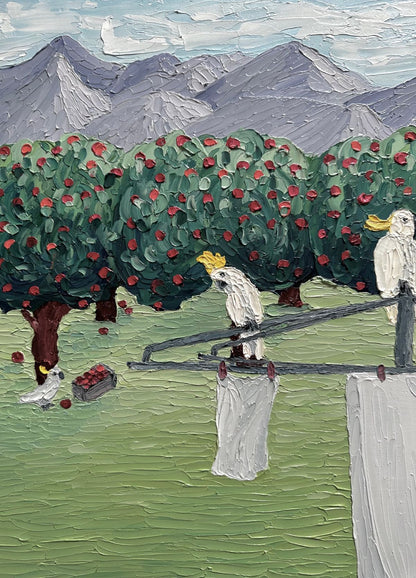 Family Memories – Original Oil Painting by Cassie Holmes