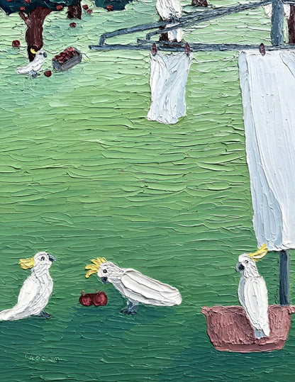 Family Memories – Original Oil Painting by Cassie Holmes