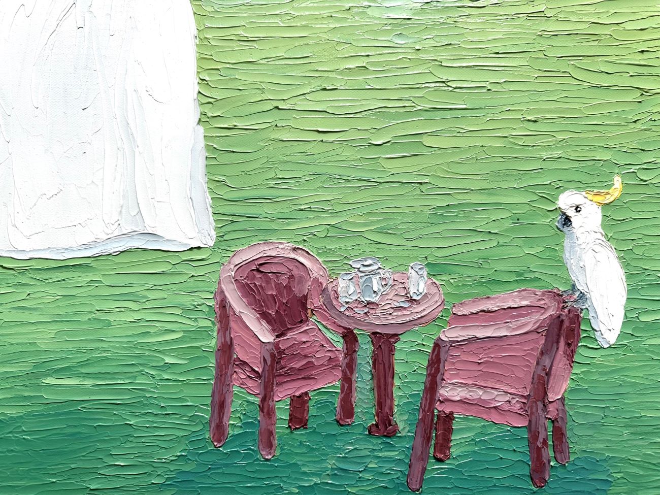 Family Memories – Original Oil Painting by Cassie Holmes