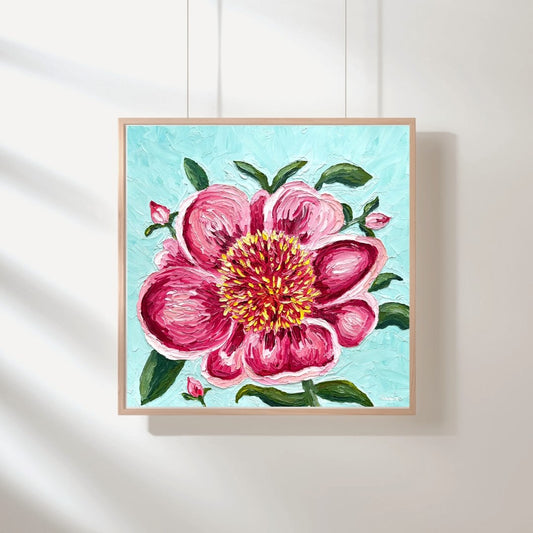 Fancy Nancy – Original Oil Painting by Cassie Holmes