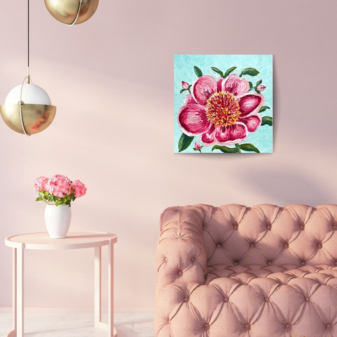 Fancy Nancy – Original Oil Painting by Cassie Holmes