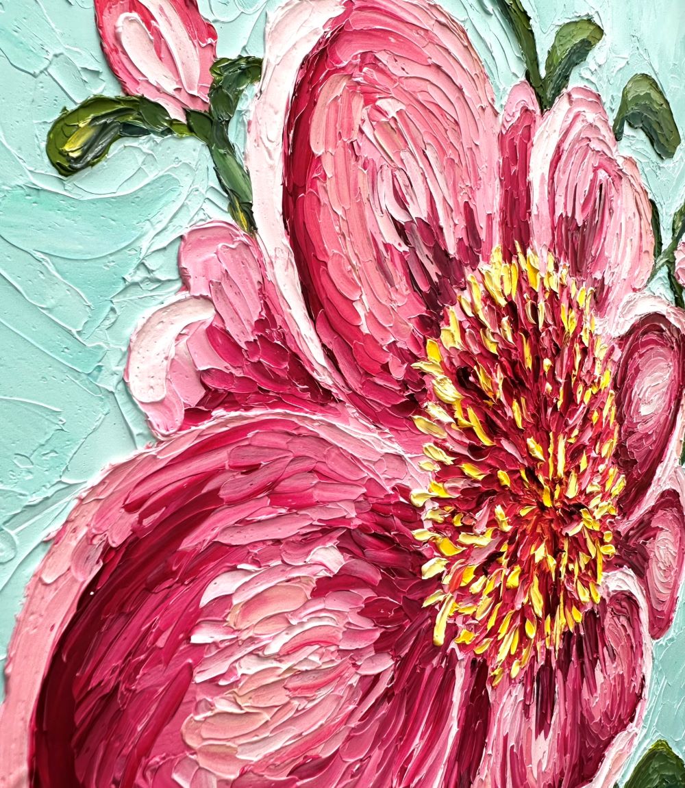 Fancy Nancy – Original Oil Painting by Cassie Holmes