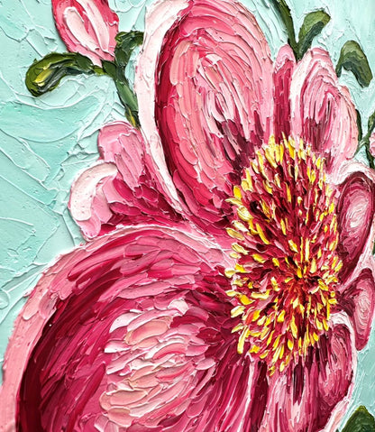 Fancy Nancy – Original Oil Painting by Cassie Holmes