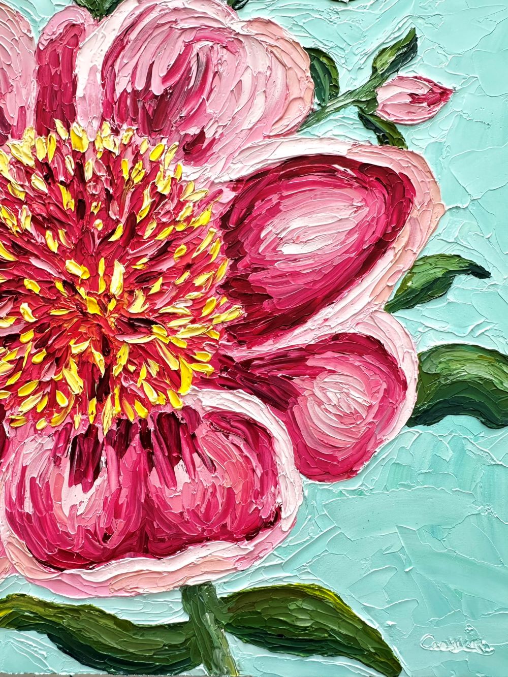 Fancy Nancy – Original Oil Painting by Cassie Holmes