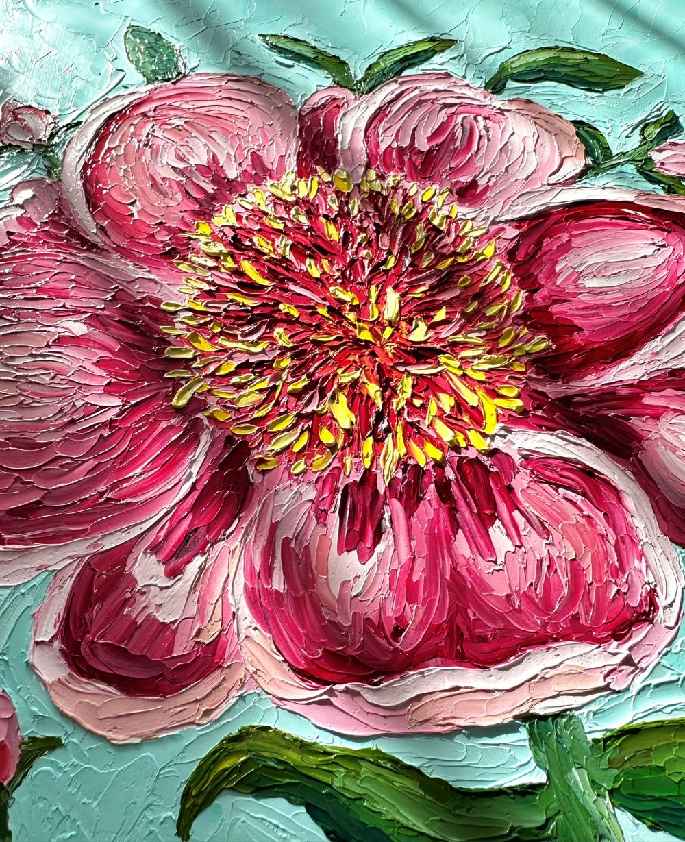 Fancy Nancy – Original Oil Painting by Cassie Holmes