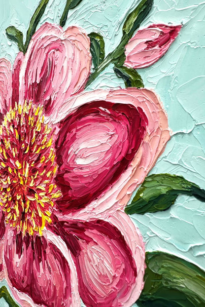 Fancy Nancy – Original Oil Painting by Cassie Holmes