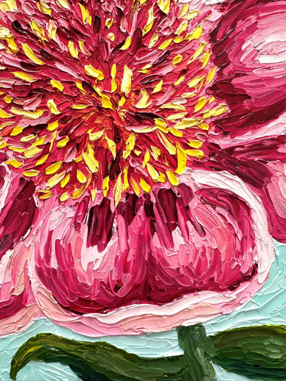 Fancy Nancy – Original Oil Painting by Cassie Holmes