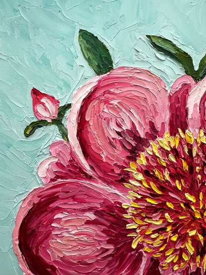 Fancy Nancy – Original Oil Painting by Cassie Holmes