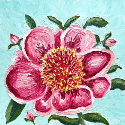 Fancy Nancy – Original Oil Painting by Cassie Holmes